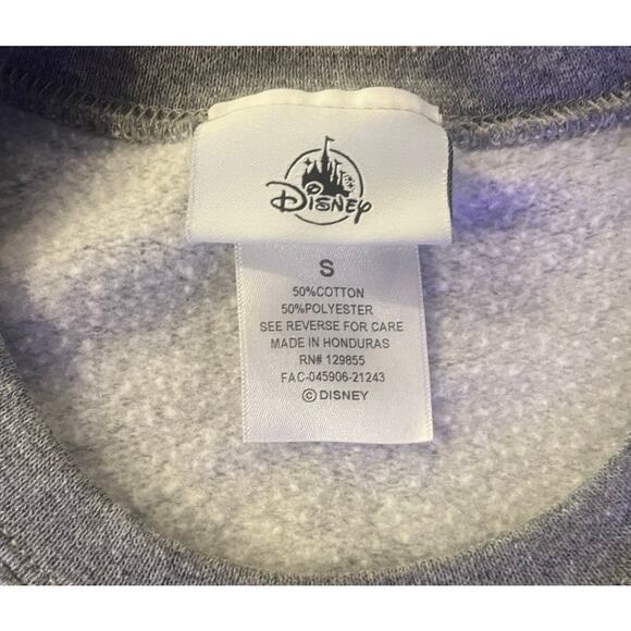 Mickey Mouse Gray Sweatshirt Walt Disney World-Size Small - Picture 3 of 5